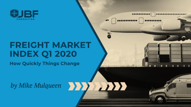 Freight Market Index April 2020: How Quickly Things Change