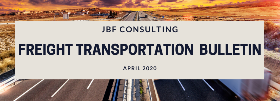 Freight Transportation Bulletin - April 2020