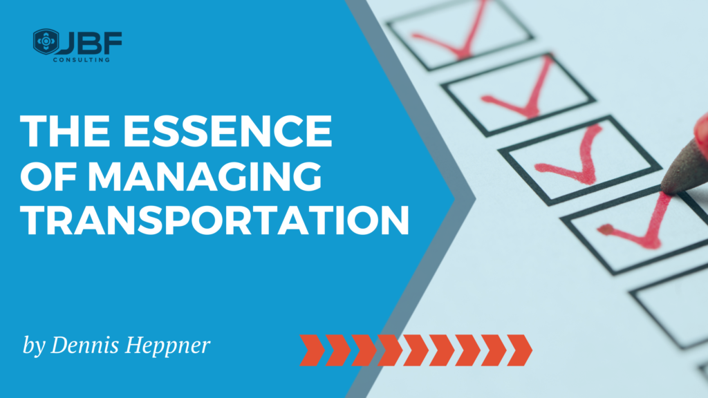 Essence of Managing Transportation feature