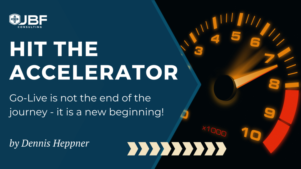 Hit the Accelerator - Go Live