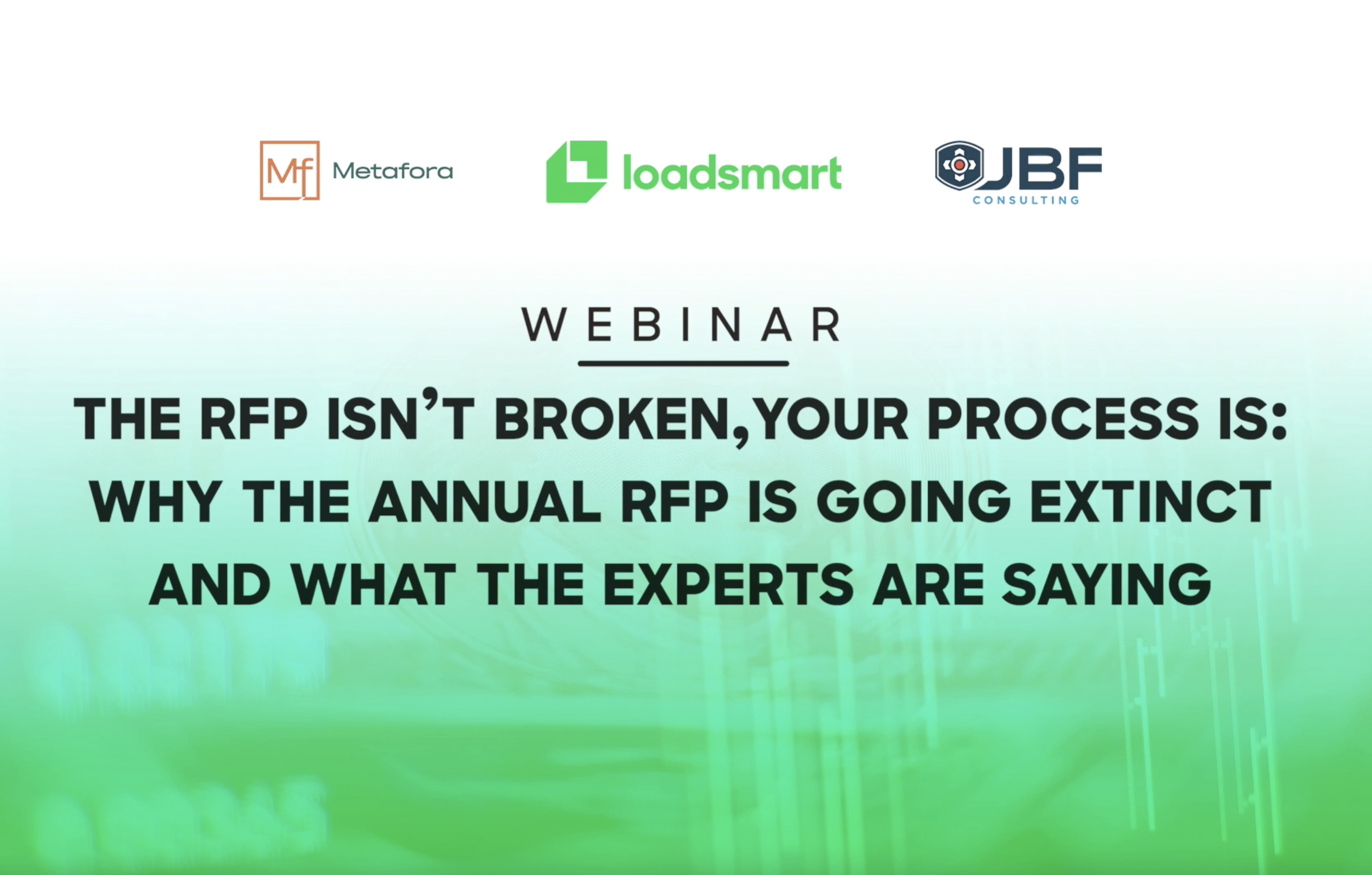 BF Consulting+Loadsmart+Metafora discuss RFP process