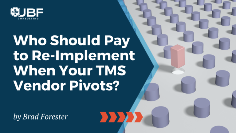 Who pays to reimplement when vendor pivots