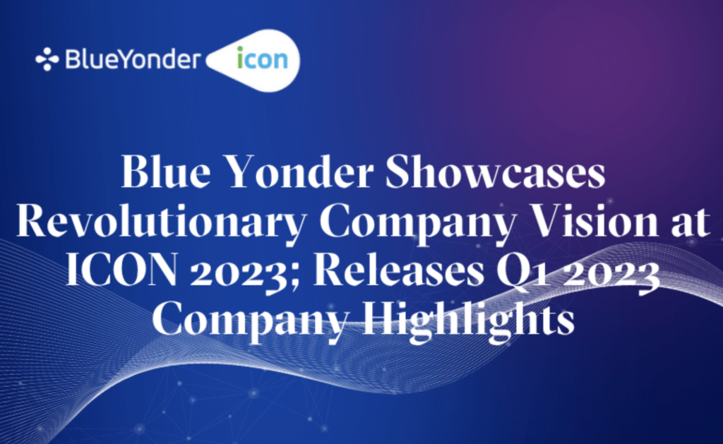 Blue Yonder 2023 Partner Summit
