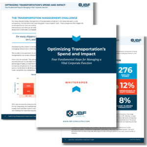 Optimizing Transportation's Spend & Impact Insider's Guide